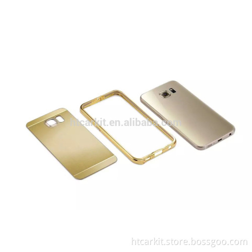 Hot sale ! original kxx new design metal brushed pc case for samsung s6